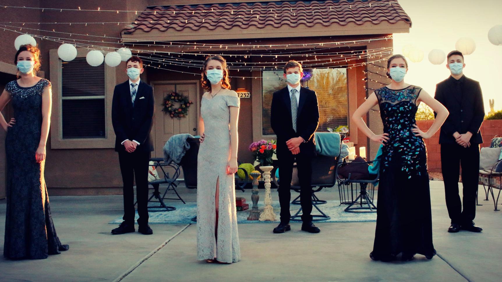 Tucson teens celebrate prom, coronavirus style